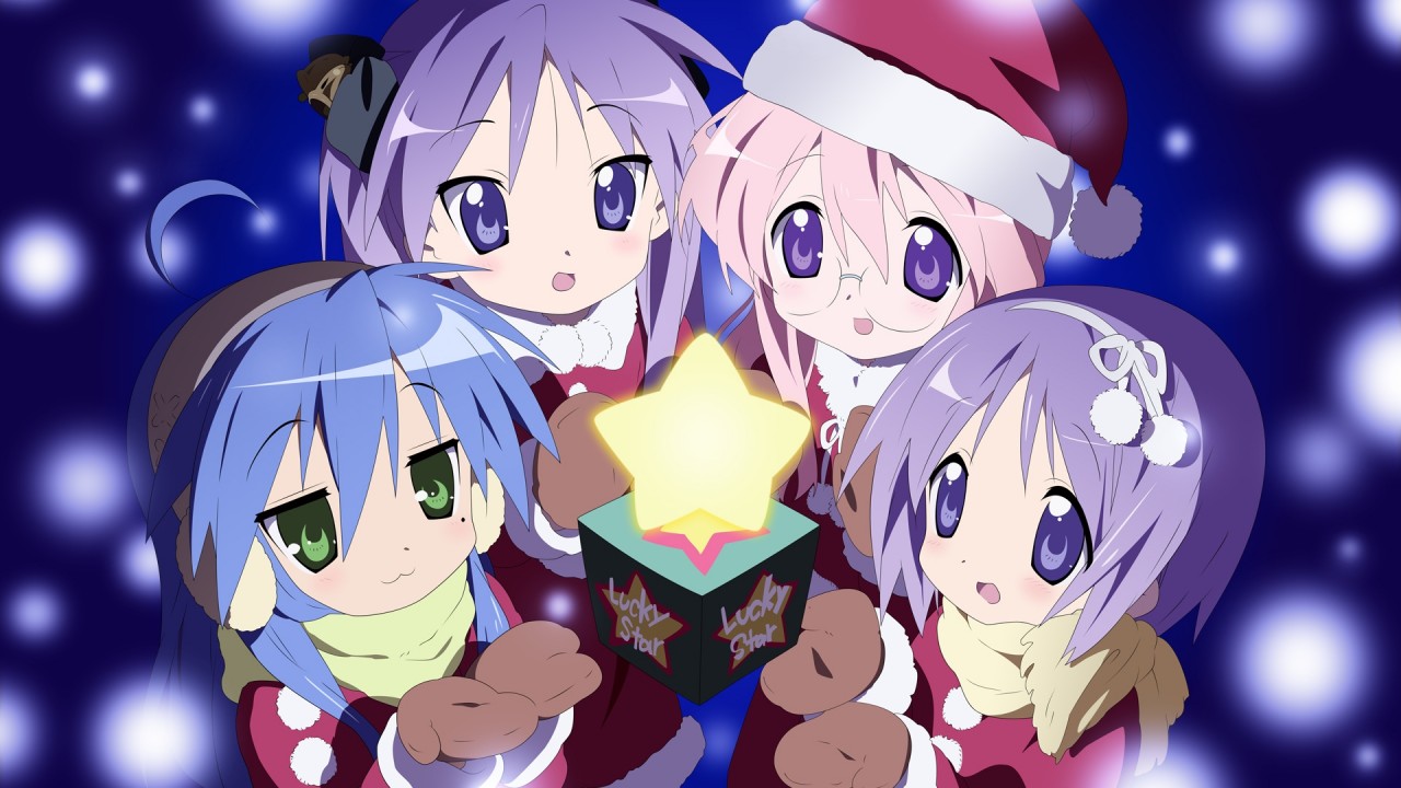 El anime celebra la Navidad