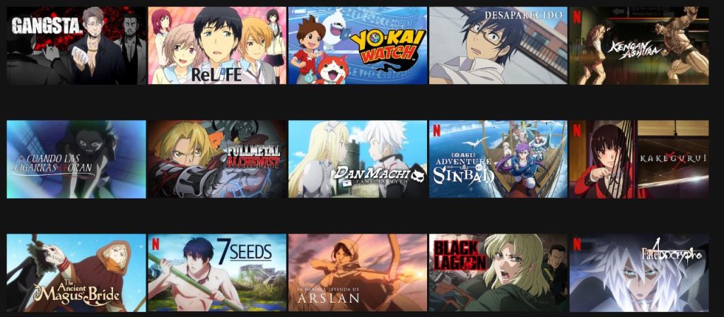 Animes De Netflix Recorrido En Busca De Los Mejores El Blog De Otaku Center